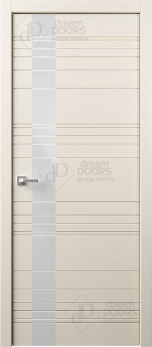 Межкомнатная дверь Dream Doors I+7 Лакобель белое