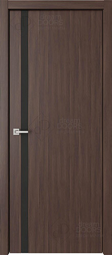 Межкомнатная дверь Dream Doors | модель A7 ДО Лакобель черное