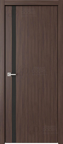 Межкомнатная дверь Dream Doors A7 ДО Лакобель черное