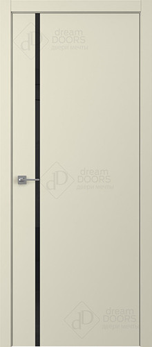 Межкомнатная дверь Dream Doors | модель A17 ДО Лакобель черное