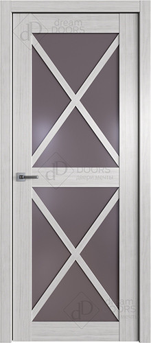 Межкомнатная дверь Dream Doors | модель W37 Сатинат графит