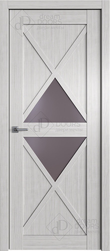 Межкомнатная дверь Dream Doors | модель W39 Сатинат графит
