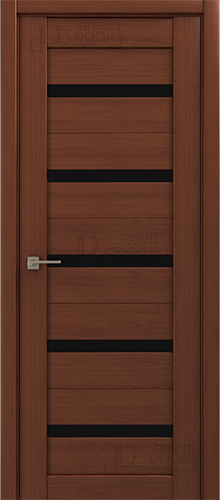 Межкомнатная дверь Dream Doors M1 Лакобель черное