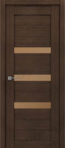 Межкомнатная дверь Dream Doors | модель M2 Сатинат бронза