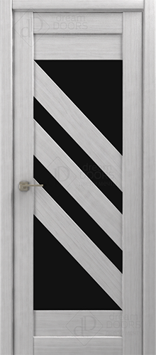 Межкомнатная дверь Dream Doors M16 Лакобель черное