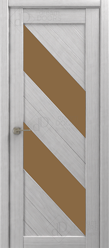Межкомнатная дверь Dream Doors M18 Сатинат бронза