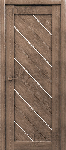 Межкомнатная дверь Dream Doors | модель M19 Сатинат белый