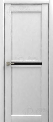 Межкомнатная дверь Dream Doors V1 Лакобель черное