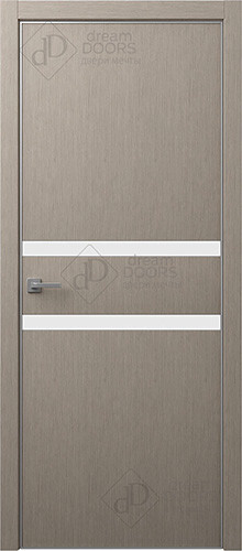 Межкомнатная дверь Dream Doors | модель T2 Лакобель белое