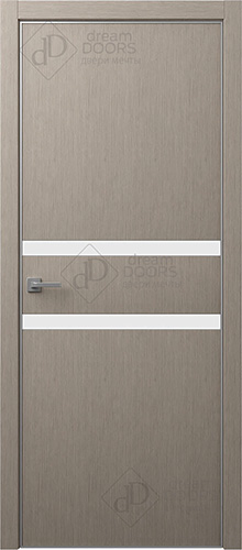 Межкомнатная дверь Dream Doors T2 Лакобель белое