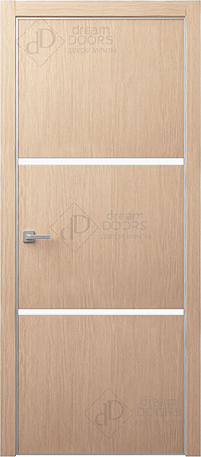 Межкомнатная дверь Dream Doors T4 Лакобель белое