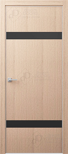 Межкомнатная дверь Dream Doors | модель T5 Лакобель черное