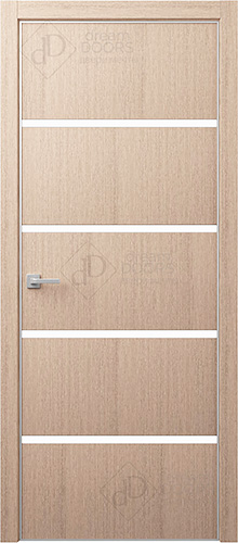 Межкомнатная дверь Dream Doors T10 Лакобель белое