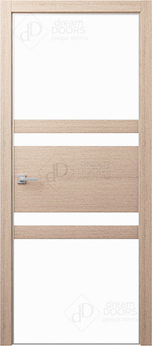 Межкомнатная дверь Dream Doors | модель T21 Лакобель белое