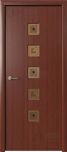 Межкомнатная дверь Dream Doors М6А ДО Бронзовое матированное