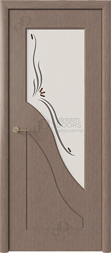 Межкомнатная дверь Dream Doors | модель Жасмин ДО Белое матированное