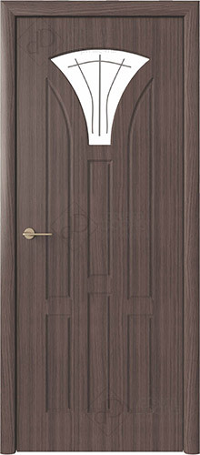 Межкомнатная дверь Dream Doors | модель Лотос 2 ДО Белое матированное