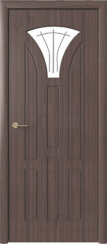Межкомнатная дверь Dream Doors Лотос 2 ДО Белое матированное