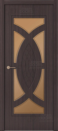 Межкомнатная дверь Dream Doors | модель Камея ДО Бронзовое матированное