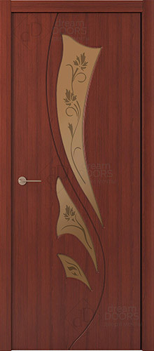 Межкомнатная дверь Dream Doors | модель Эстель ДО Бронзовое матированное
