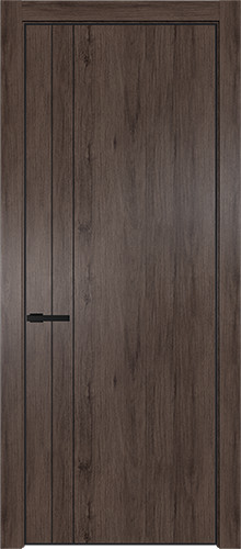 Межкомнатная дверь Profildoors | модель 12NA Алюминиевый молдинг (профиль Черный матовый)