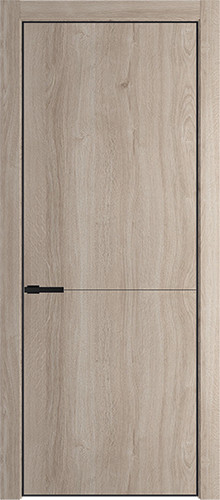 Межкомнатная дверь Profildoors | модель 16NA Алюминиевый молдинг (профиль Черный матовый)