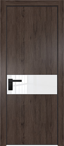 Межкомнатная дверь Profildoors | модель 17NA Классик лак (профиль Черный матовый)