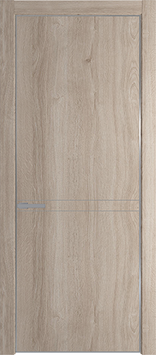 Межкомнатная дверь Profildoors 11NE Алюминиевый молдинг (кромка Серебро)