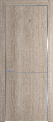 Межкомнатная дверь Profildoors | модель 11NE Алюминиевый молдинг (кромка Серебро)