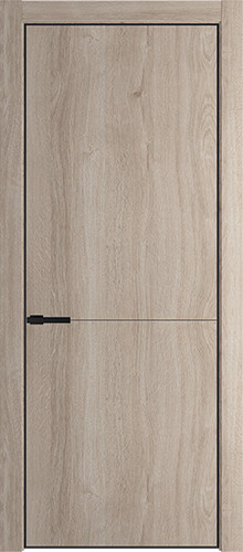 Межкомнатная дверь Profildoors | модель 16NE Алюминиевый молдинг (кромка Черная матовая)