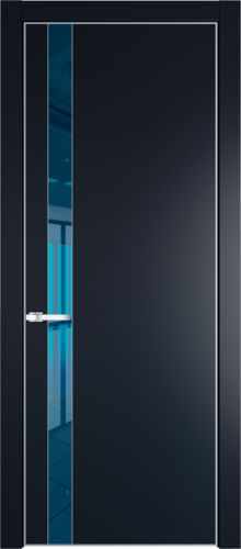 Межкомнатная дверь Profildoors 18PA Зеркало Blue (профиль Серебро)