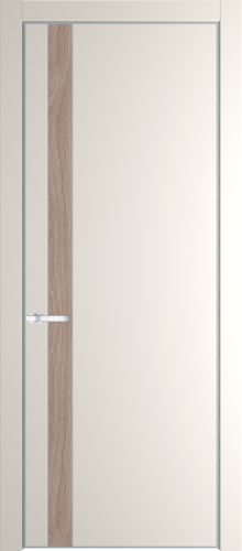 Межкомнатная дверь Profildoors 18PA вставка Дуб сонома (профиль Серебро)