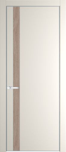 Межкомнатная дверь Profildoors | модель 18PA вставка Дуб сонома (профиль Серебро)