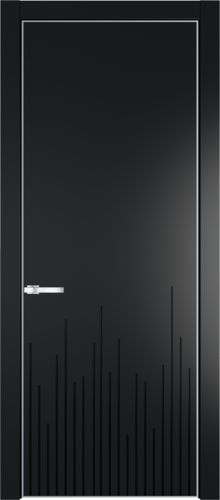 Межкомнатная дверь Profildoors 7PE (кромка Серебро)