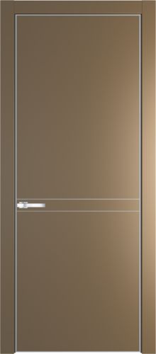 Межкомнатная дверь Profildoors 11PE Алюминиевый молдинг (кромка Серебро)