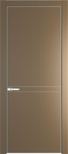 Межкомнатная дверь Profildoors | модель 11PE Алюминиевый молдинг (кромка Серебро)