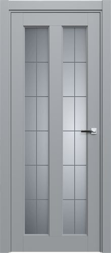 Межкомнатная дверь Status | модель 612 Белое Английская решётка