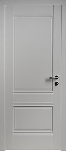 Межкомнатная дверь Лис Холдинг | модель 1U ПГ (600x2000, Светло-серый)