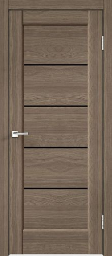 Межкомнатная дверь Velldoris | модель Premier 1 PO Лакобель черное (700x2000, Ильм европейский)