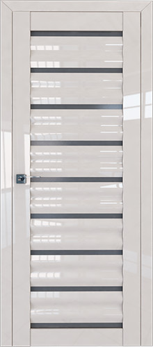 Межкомнатная дверь Profildoors | модель 76L стекло графит (800x2000, Магнолия Люкс)