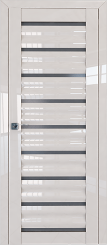 Межкомнатная дверь Profildoors 76L стекло графит (800x2000, Магнолия Люкс)