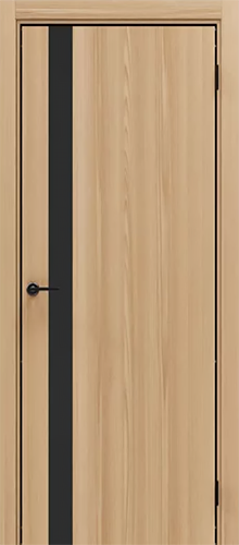 Межкомнатная дверь Portika Porta 51 4AB Black Star (черная кромка)
