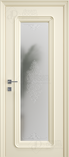Межкомнатная дверь Dream Doors CH10 Заливной витраж