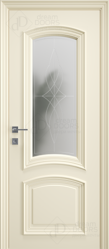 Межкомнатная дверь Dream Doors CH21 Заливной витраж