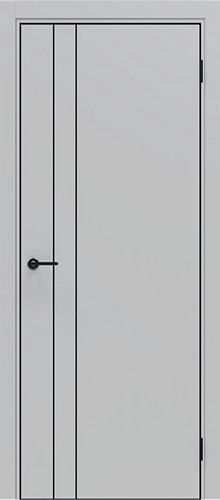 Межкомнатная дверь Portika | модель Porta 58 4AB (черная кромка)