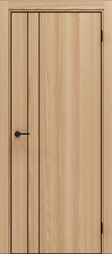 Межкомнатная дверь Portika Porta 58 4AB (черная кромка)