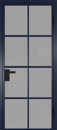 Межкомнатная дверь Profildoors 3AG стекло Триплекс матовый (800x2300, Синий матовый)