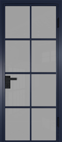Межкомнатная дверь Profildoors | модель 3AG стекло Триплекс матовый (800x2300, Синий матовый)