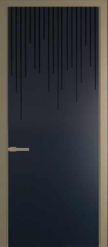 Межкомнатная дверь Profildoors 8PA (800x2300, Нэви Блу)
