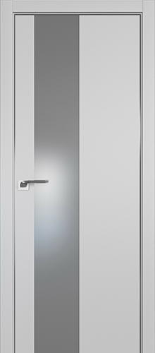 Межкомнатная дверь Profildoors 5E стекло Серебро матлак - Reverse (800x2300, Манхэттен)